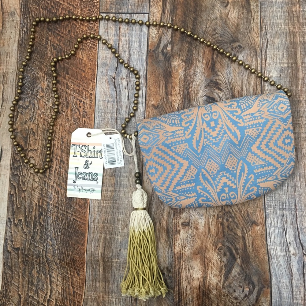 NWT Beaded Tribal Purse